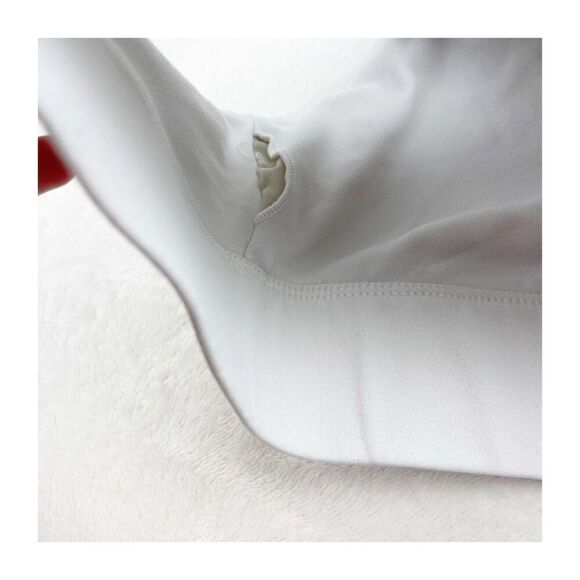 Fabletics small white sports bra vneck pull over - Picture 10 of 12